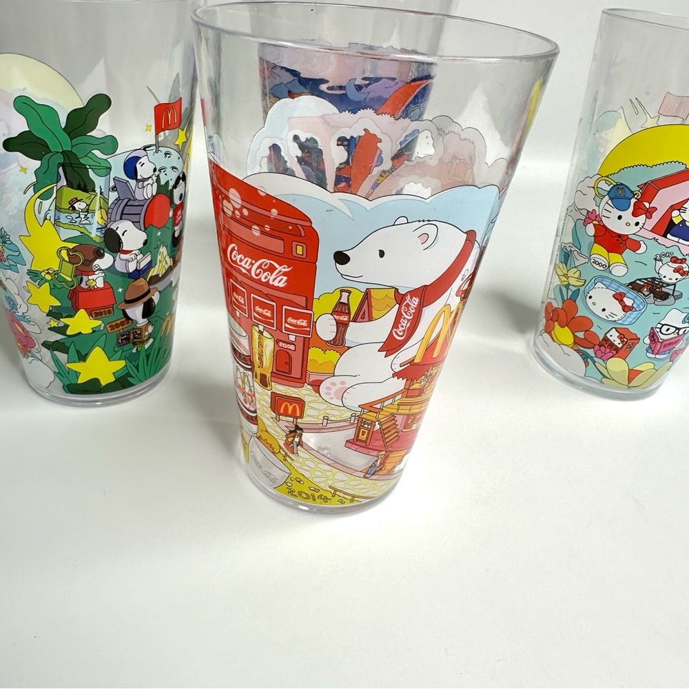 Set of 4 McDonald’s Collector’s Edition Cups - Picture 9 of 11